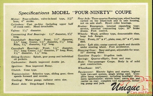 1922 Chevrolet Brochure Page 22